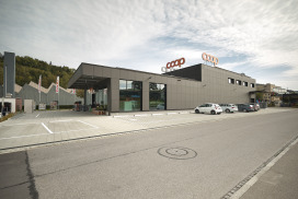 Neubau Verkaufsladen Coop Dättwil