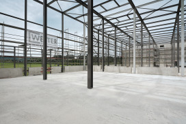 Erweiterung Lagerhalle HBT Isol AG Stetten