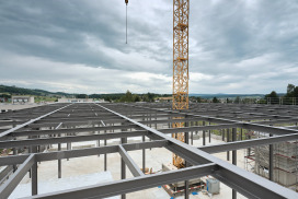 Erweiterung Lagerhalle HBT Isol AG Stetten