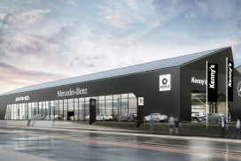Neubau Kenny's Auto-Center AG in Dietlikon