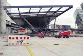 Erweiterung Bushofdach am Flughafen Zürich