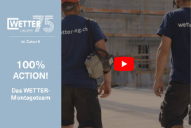 100% Action – das WETTER-Montageteam!